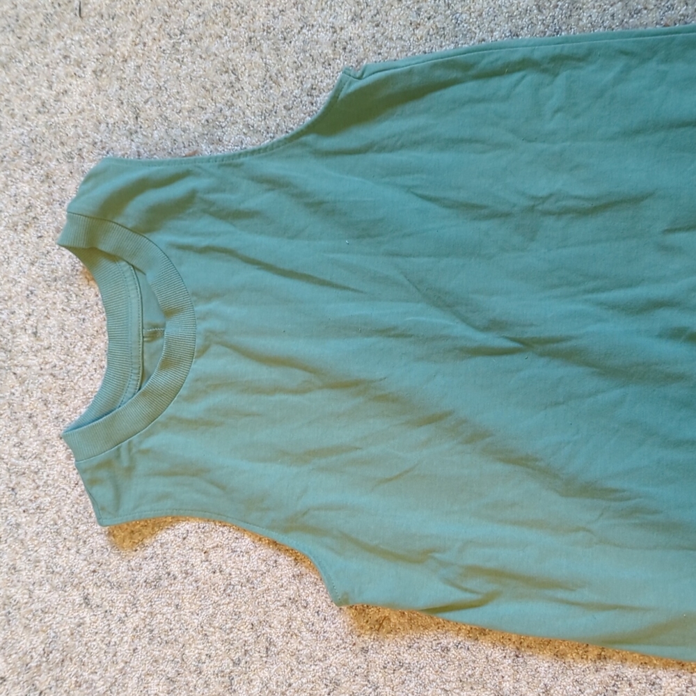 Green Slim Tank Dress Size M